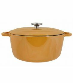 C&T Fontestic Kookpot Gietijzer Amber Ø28xH13cm