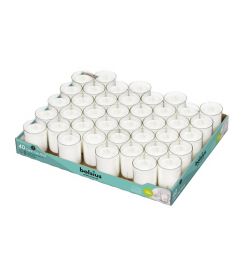 Bolsius Clear Cups transparant Ø42×55mm 40 stuks