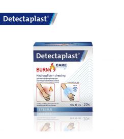 Detectaplast Brandwondenkompressen 10x10cm | 20 stuks