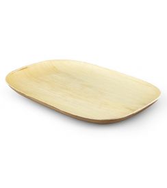Sier Palm Cateringschaal 35x24x2,5cm | 10 stuks