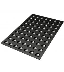 Silikomart Mini hartjes 36x39xH16mm