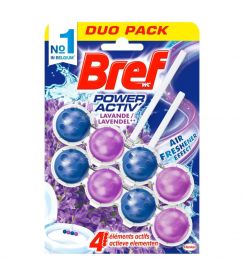 Bref WC blok activ lavendel 2x50g