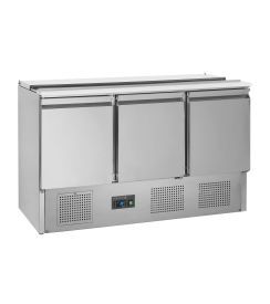 Tefcold SA1365 Saladette-koelwerkbank GN1/1 | 368L | 136,5x70x87,7cm
