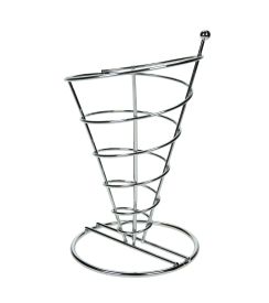 Frietzakhouder Wire RVS Ø12xH22cm