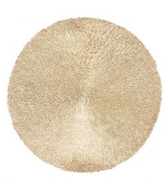 Ziczac Placemat Capelinni gold Ø38cm 