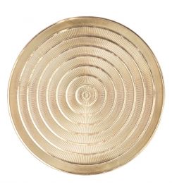 ZicZac Placemat Capelinni goud Ø38cm 