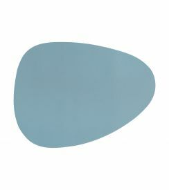 Ziczac Placemat Togo Stone Bluestone 43x32cm