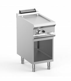 MBM Domina Pro Frytop gas vlak chrome
