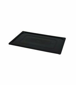 GN deksel polypropyleen zwart 1/1