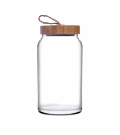 Pasabahce Voorraadpot Woody 1130ml Ø8xH18cm