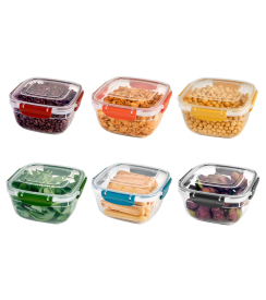 Bewaardoos Lock & Fresh Master 1500ml 17,7x17,7cm