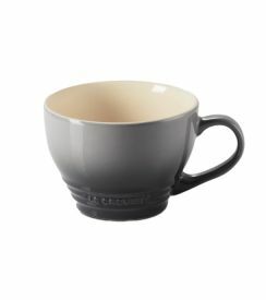 Le Creuset Flint Cappuccinotas groot grijs 400ml