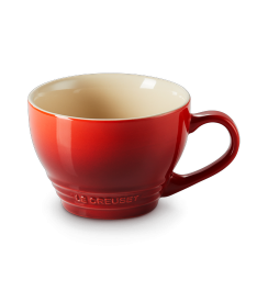 Le Creuset Cappuccinotas groot kersenrood 400ml