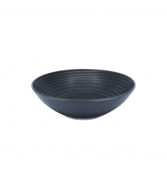 Mesa Xisto Negro Imprinted kom Ø14xH6,5cm