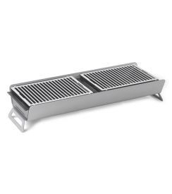 Comas BBQ Catering dubbel inox 86x30xH16cm