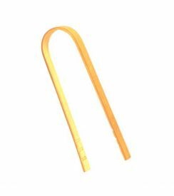 Aperitief tang bamboe 9cm | 100 stuks