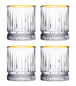 Pasabahce Tumbler Elysia Gold 355ml  | 4 stuks