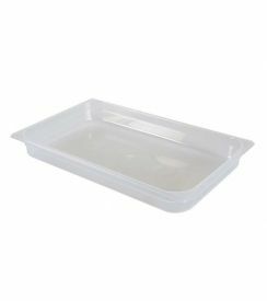 GN Bak 1/1 polypropyleen transparant 150mm