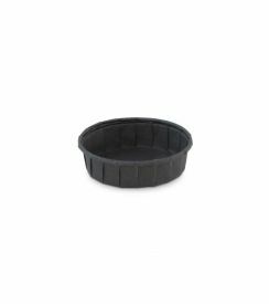 Sier Bakje papier FSC zwart Ø6x1,5cm 30ml | 200 stuks