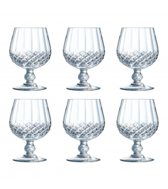 Longchamp cognacglas 320ml | 6 stuks