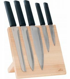 Lacor Magnetische messenblok beukenhout 21x22,5cm