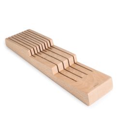 Lacor Messenblok gleuven beukenhout 40,5x11x4,5cm