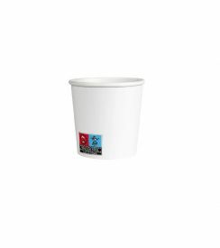 Koffiebeker karton/PE wit 100ml | 50 stuks