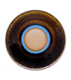 SUP Iris Plat Bord blauw Ø27cm