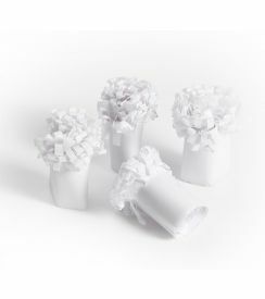 Sier Kipmanchet wit | 200 stuks