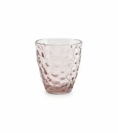 ONA Glas Bubble roze 220ml | 4 stuks