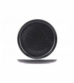 Proof Artisan Zwart Plat Bord Ø17cm