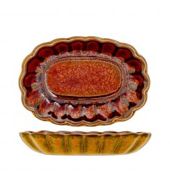 Proof Elements Mustard Aperoschaal ovaal 9x6,5xH1,5cm