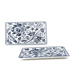 Bord bleu spring 27x14cm