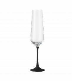 Bohemia Sandra Black Champagneflûte 200ml | 6 stuks