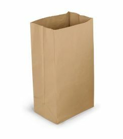 Papieren Zak zonder handvaten kraft 32x16x43cm | 500 stuks