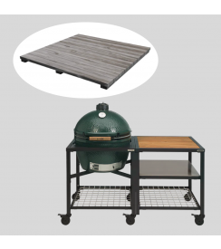 Big Green Egg Distressed Acacia Wood Insert voor expansion frame