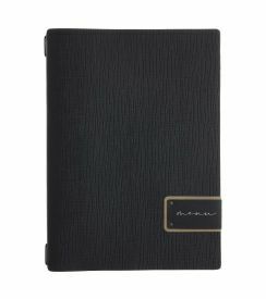 DagStyle Menuboek Chef zwart A4
