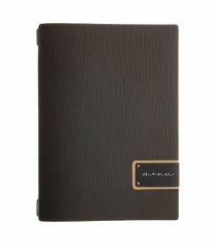 DagStyle  Menuboek Chef bruin A4