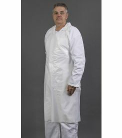 PE Schort wit 76x122cm | 100 stuks