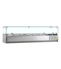 Tefcold GVC38-150 Koelvitrine GN1/3 glas