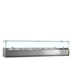 Tefcold GVC38-180 Koelvitrine GN1/3 glas
