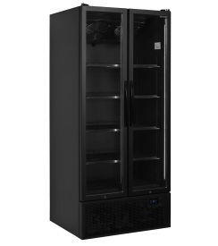 Tefcold Displaykoeler FS890H zwart | 535L | 89x74x199cm