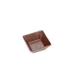 BonBistro Kom Omni kastanjebruin 11x11x4,5cm