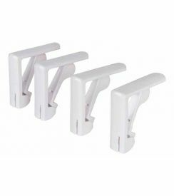 C&T Tafelklem kunststof 5,5x5,5x1,7cm | 4 stuks