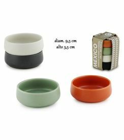 Kom Mexico multicolor Ø9cm | 4 stuks