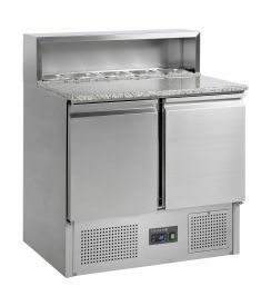 Tefcold Pizzatafel PT920 GN1/1 | 225L | 90x70x110cm