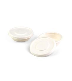 Sier Senza Deksel suikerriet Ø65xH6mm | 80 stuks