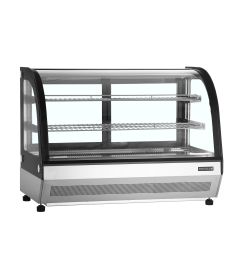 Tefcold Koelvitrine LCT900C/black 900x560x670mm