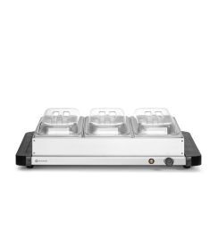 Hendi Voedselwarmer elektrisch 3xGN1/3