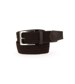 Riem elastisch donkerbruin 999
